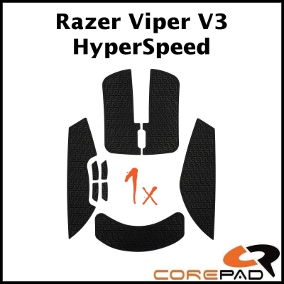 Corepad Soft Grips #831 noir Razer Viper V3 HyperSpeed Wireless
